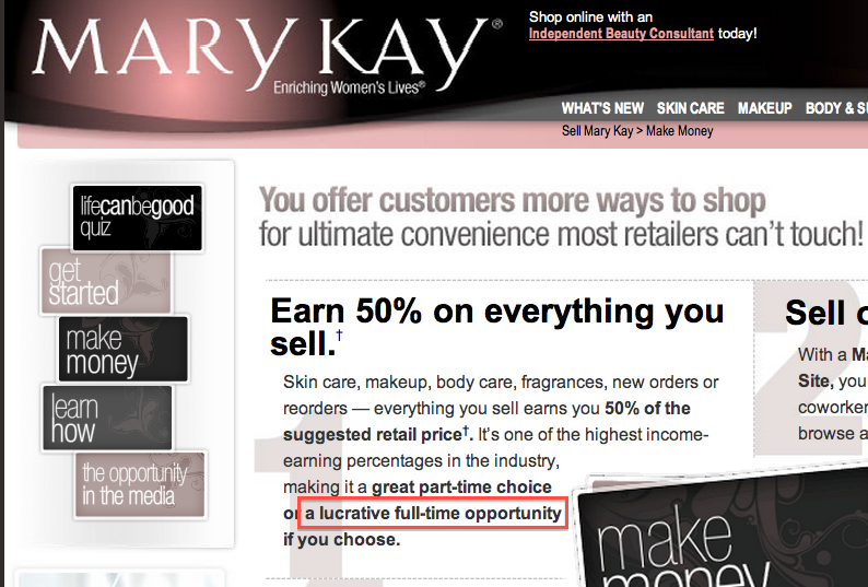 I Was a Mary Kay Consultant for 9 Days