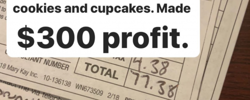 No $300 Profit for Chelsea Claytor