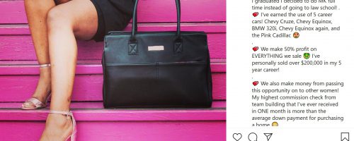 Who Is Selling Mary Kay Products? Not Chelsea Claytor!