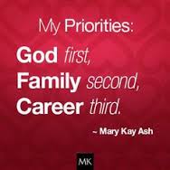 Priorities After Mary Kay