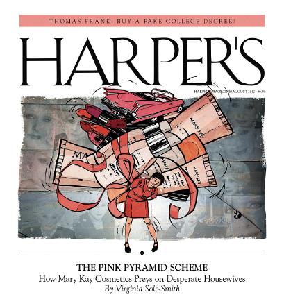 Mary Kay’s Pink Pyramid Scheme (from Harper’s Magazine)